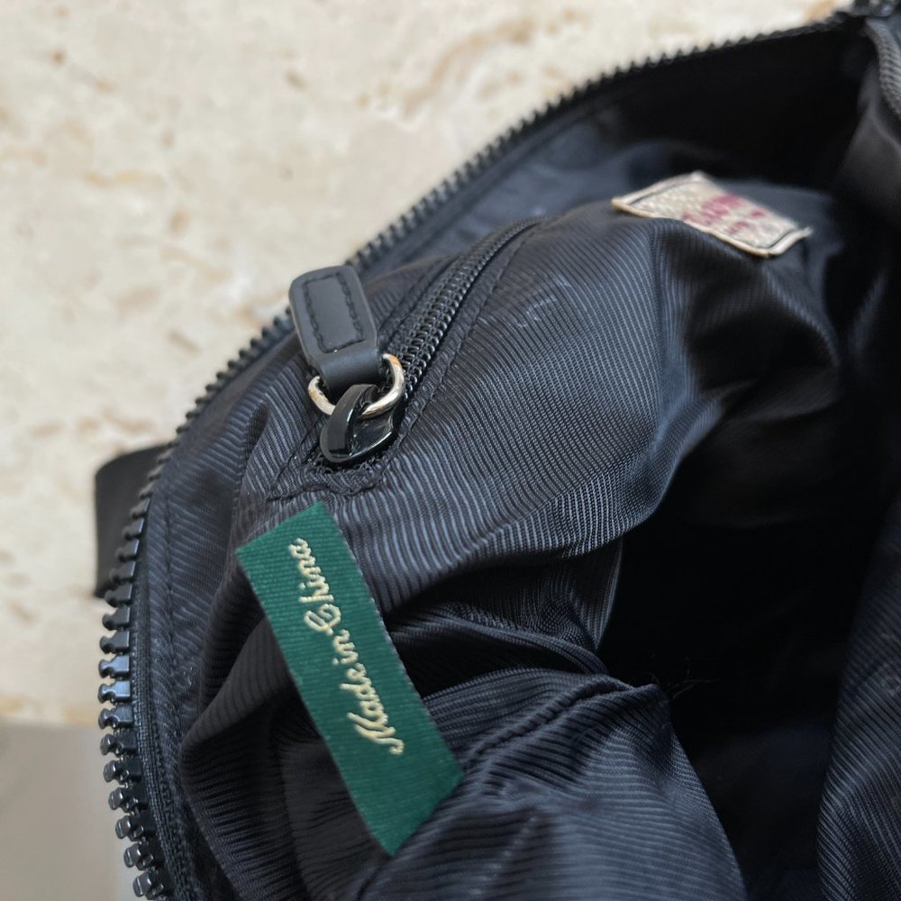 RALPH LAUREN hand bag Black textile fibers hand bag - Picture 9 of 16